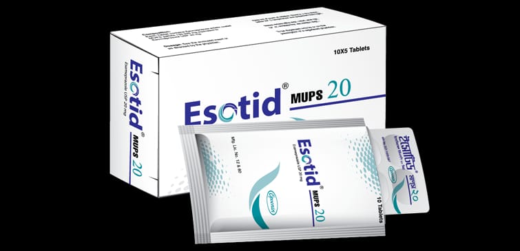 Tablet Esotid Mups 20mg (50pcs)